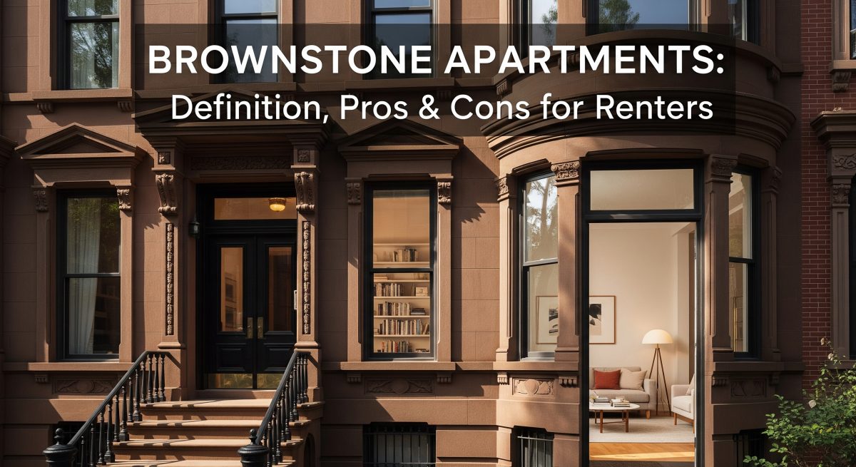 Brownstone Apartments: Definition, Pros & Cons for Renters